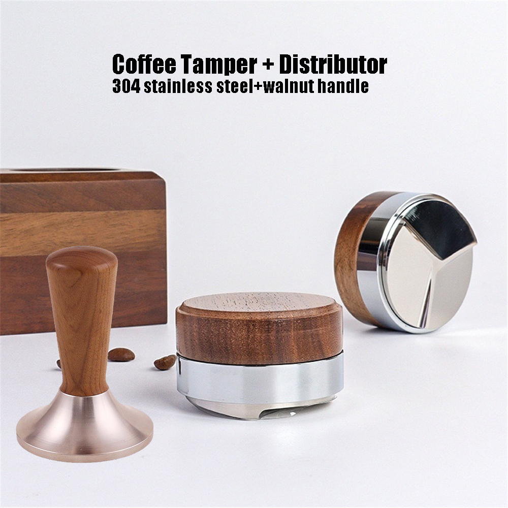 Espresso Tamper Set - 51 53 58.5 مللي متر سدادة