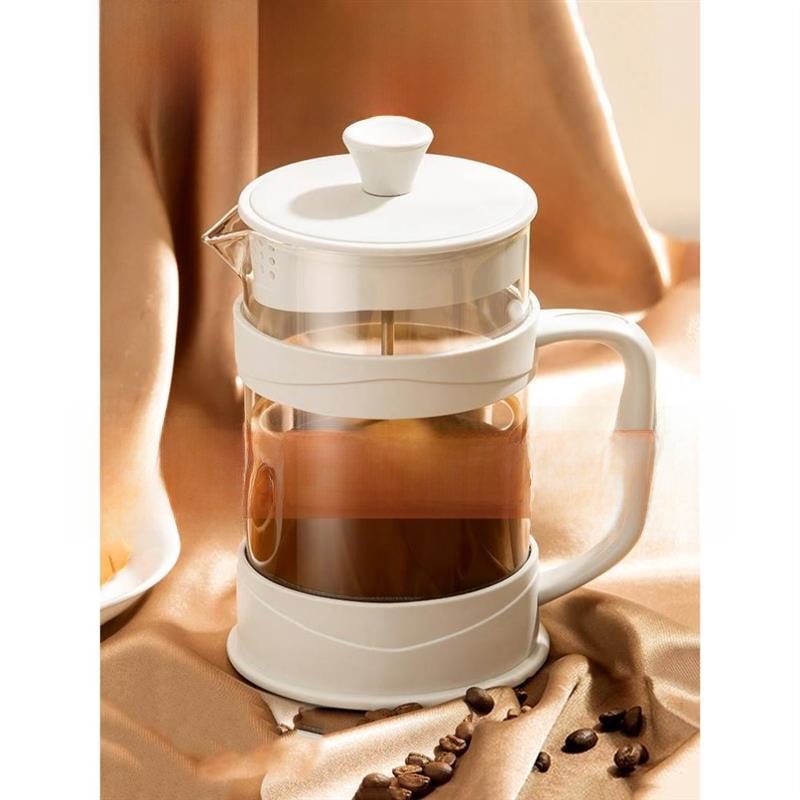 Coffee Equipment Home - صانع قهوة زجاجي يدوي للاستخدام المنزلي،