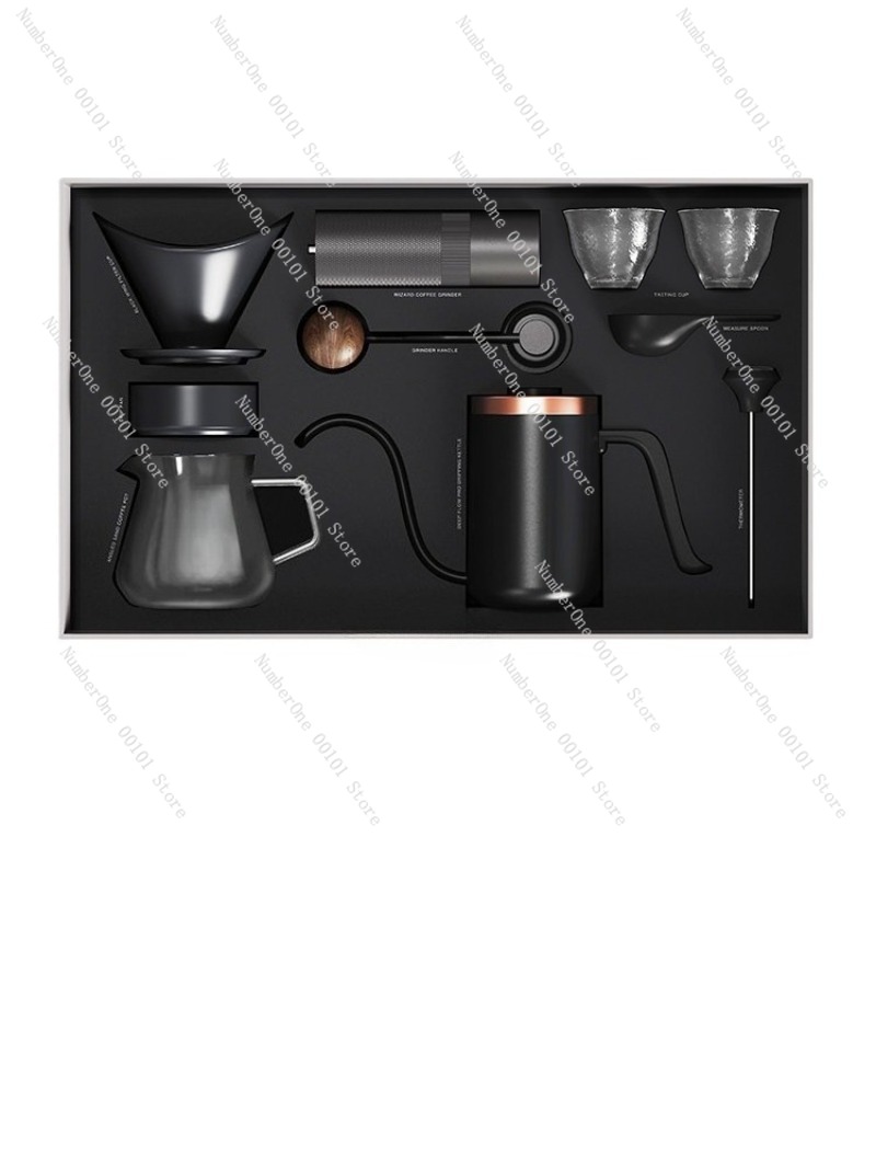 Coffee Equipment Home - طقم صنع القهوة اليدوي في صندوق