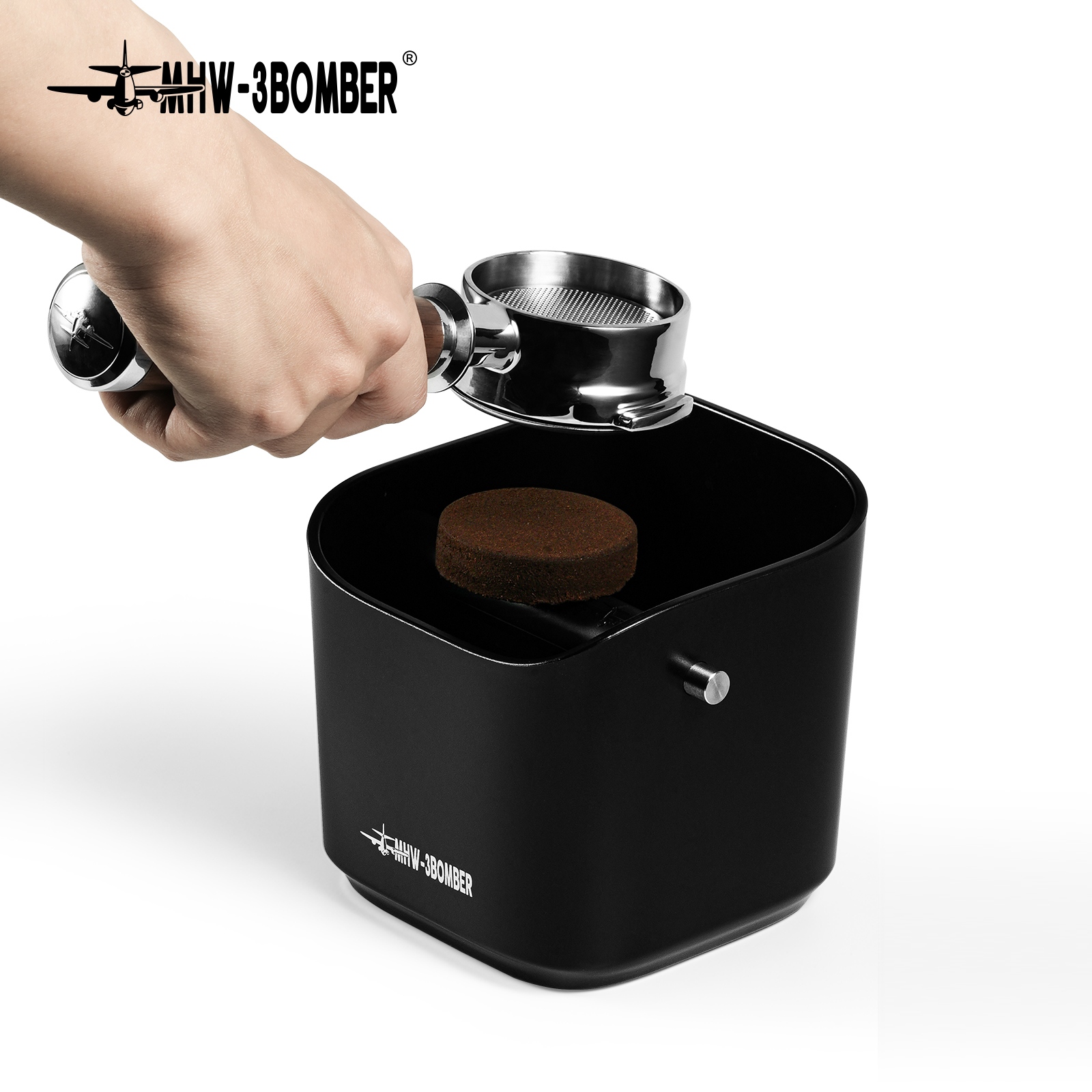 Coffee Knock Box - MHW-3BOMBER صندوق طحن القهوة سعة 1.2