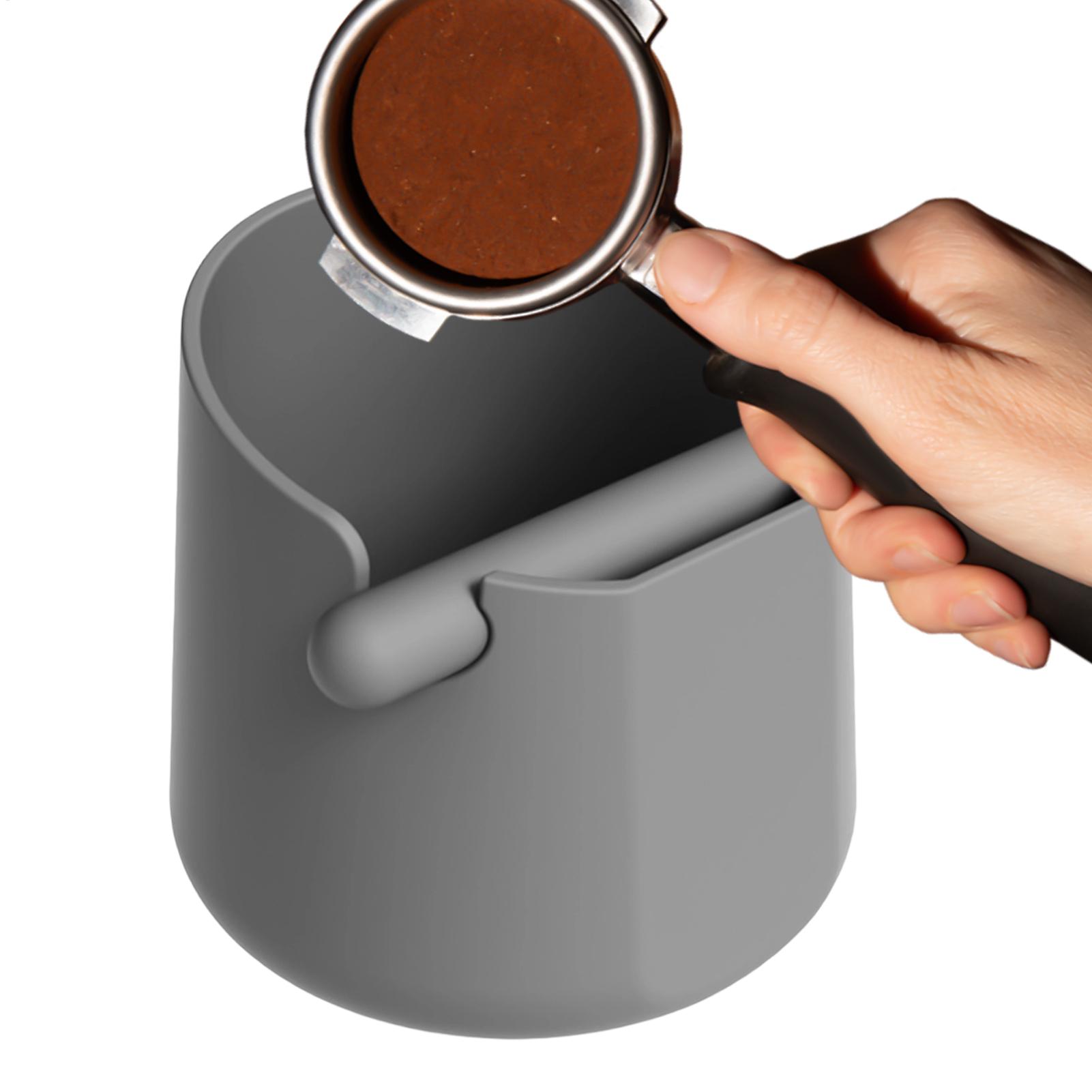 Coffee Knock Box - صندوق طرق القهوة من السيليكون مع