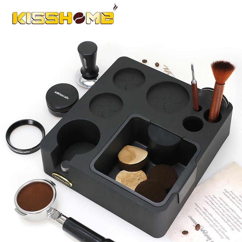 Coffee Knock Box - حامل حامل القهوة المحمولة ، محطة