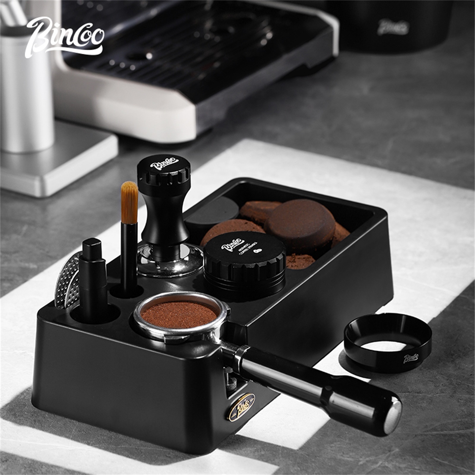 Bincoo موزع القهوة 51/58 مللي  - مراجعة Espresso Tamper Set وسعره