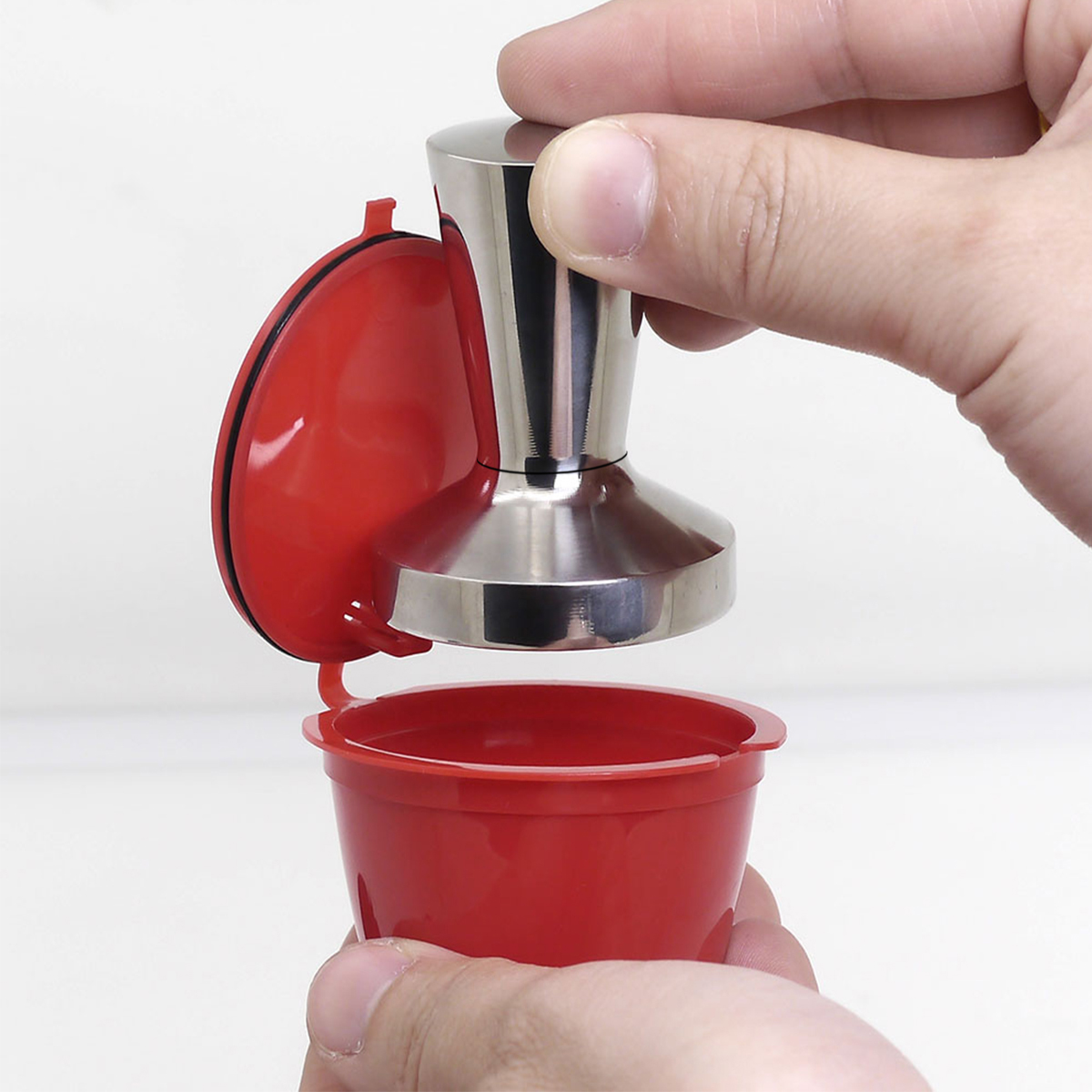 الفولاذ المقاوم للصدأ الذكية د - مراجعة Espresso Tamper Set وسعره