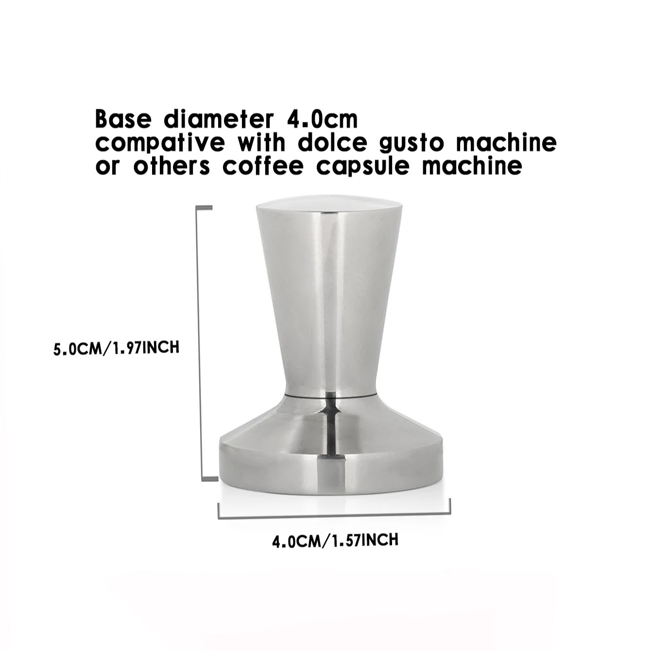 الفولاذ المقاوم للصدأ الذكية د - مراجعة Espresso Tamper Set وسعره