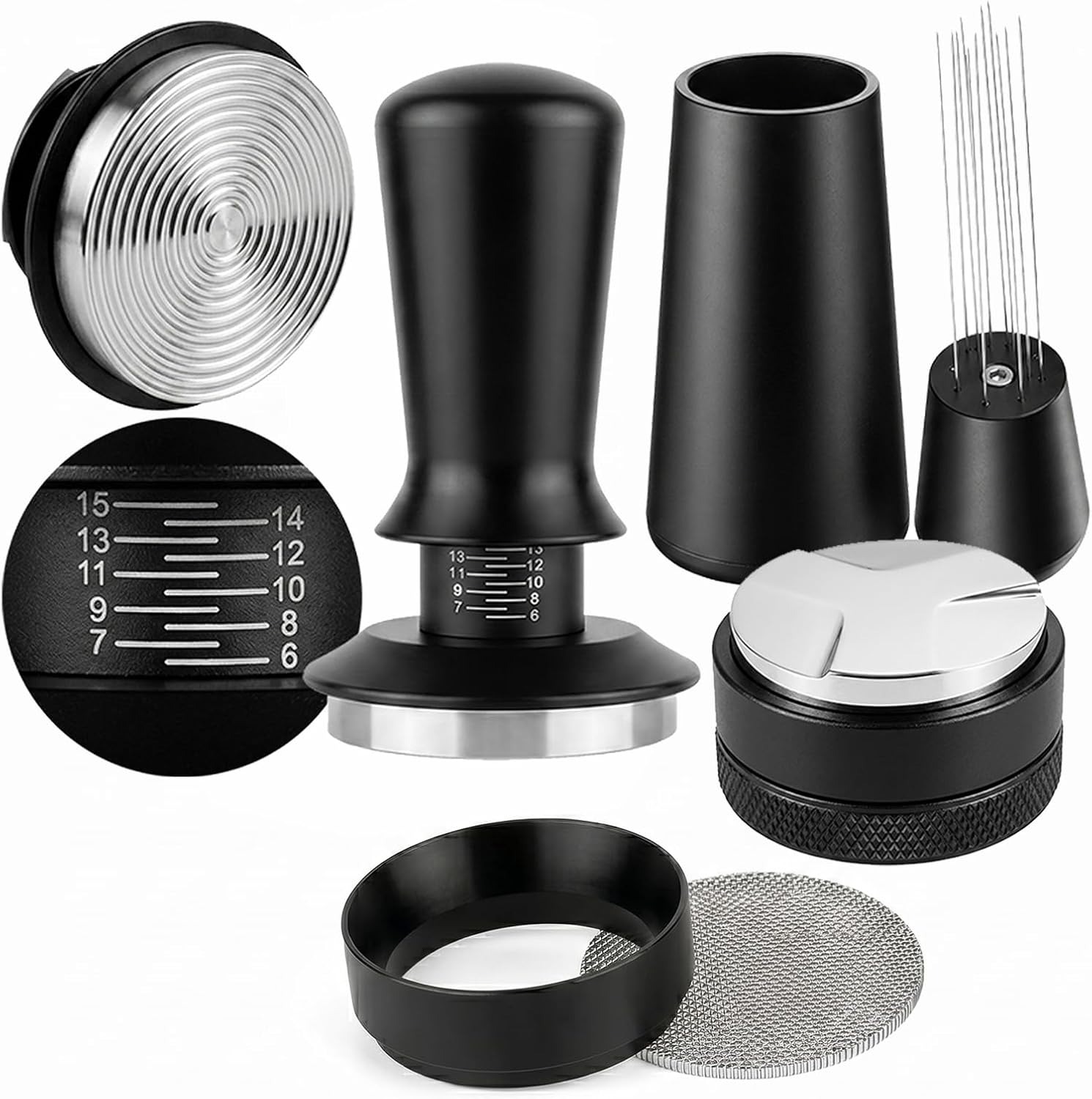 طقم ملحقات قهوة الإسبريسو 51 م - مراجعة Espresso Tamper Set وسعره