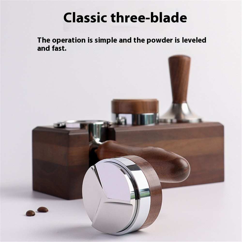 51 53 58.5 مللي متر سدادة قهوة - مراجعة Espresso Tamper Set وسعره