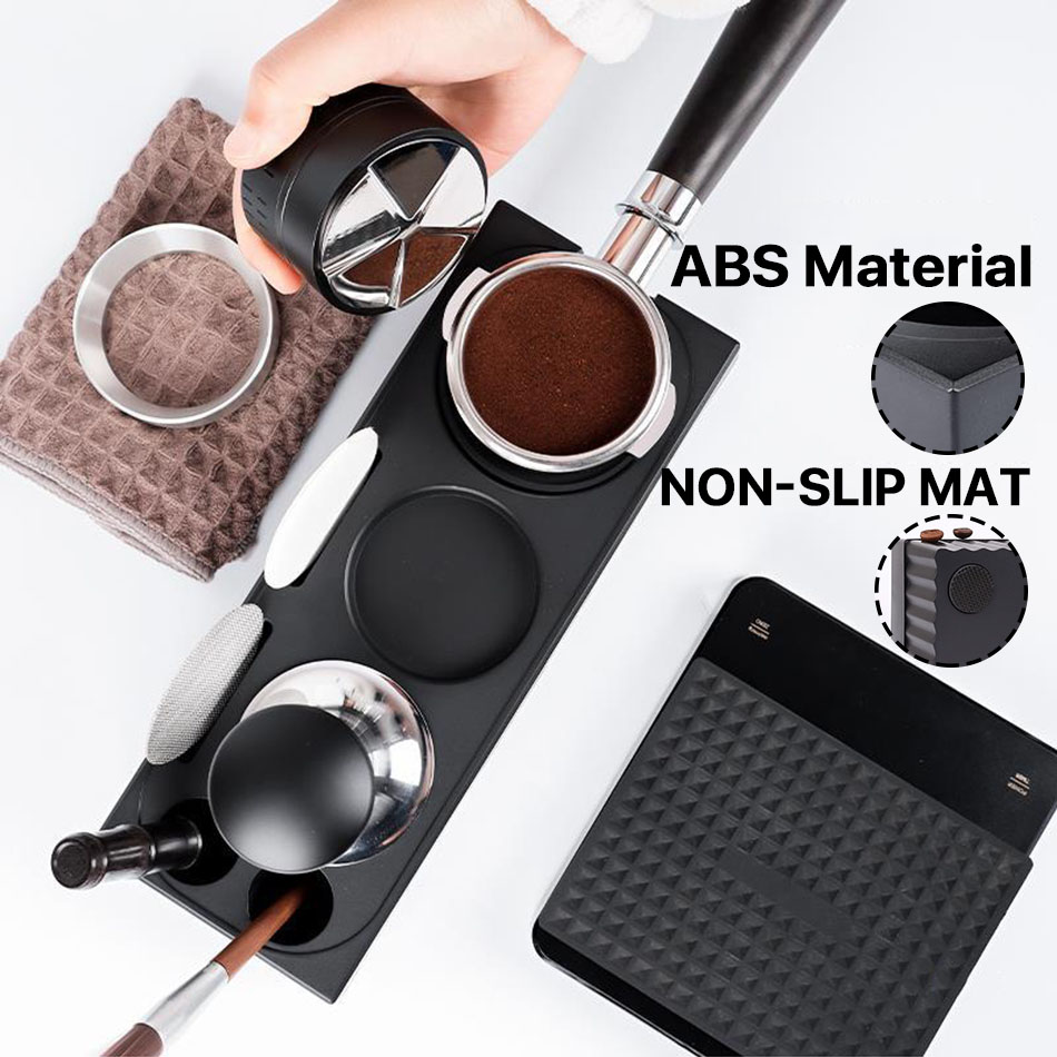 رف القهوة Portafilter ABS ، حا - مراجعة Coffee Knock Box وسعره