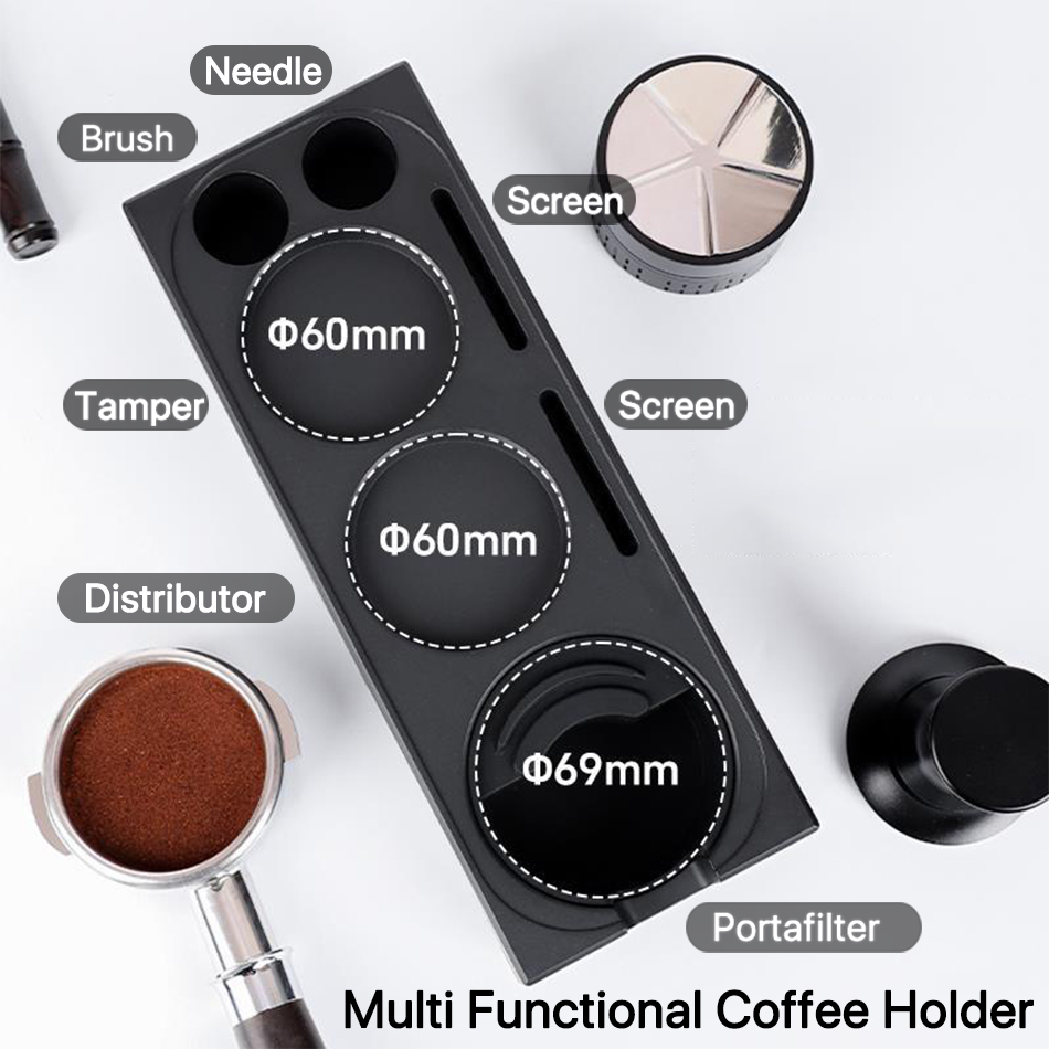 رف القهوة Portafilter ABS ، حا - مراجعة Coffee Knock Box وسعره