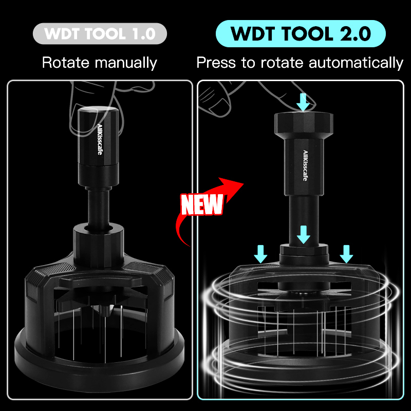 أدوات WDT من أليكيسكافيه، موزع - مراجعة Espresso Tamper Set وسعره