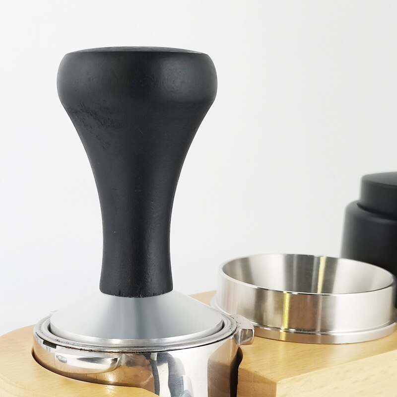 1 51/53/58 مع مقبض ، محكّمات ق - مراجعة Espresso Tamper Set وسعره