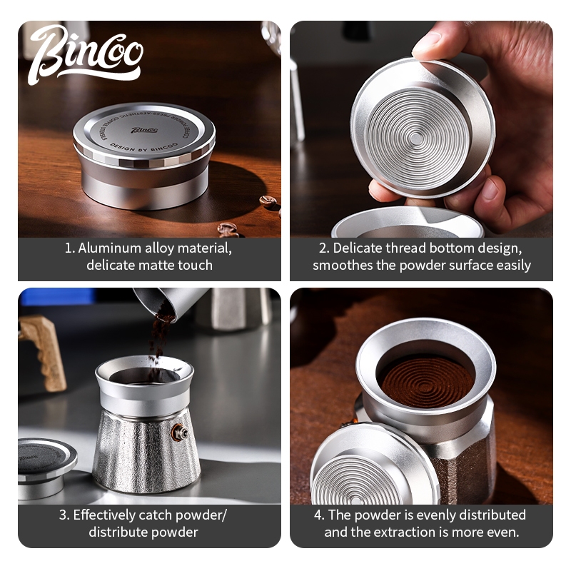 مجموعة مكبس قهوة وحلقة تجميع ح - مراجعة Espresso Tamper Set وسعره
