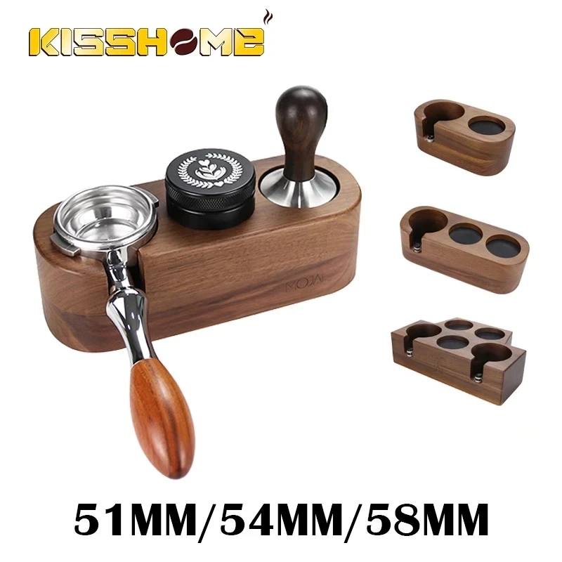 سدادة قهوة محطة حامل Portafile - مراجعة Espresso Tamper Set وسعره