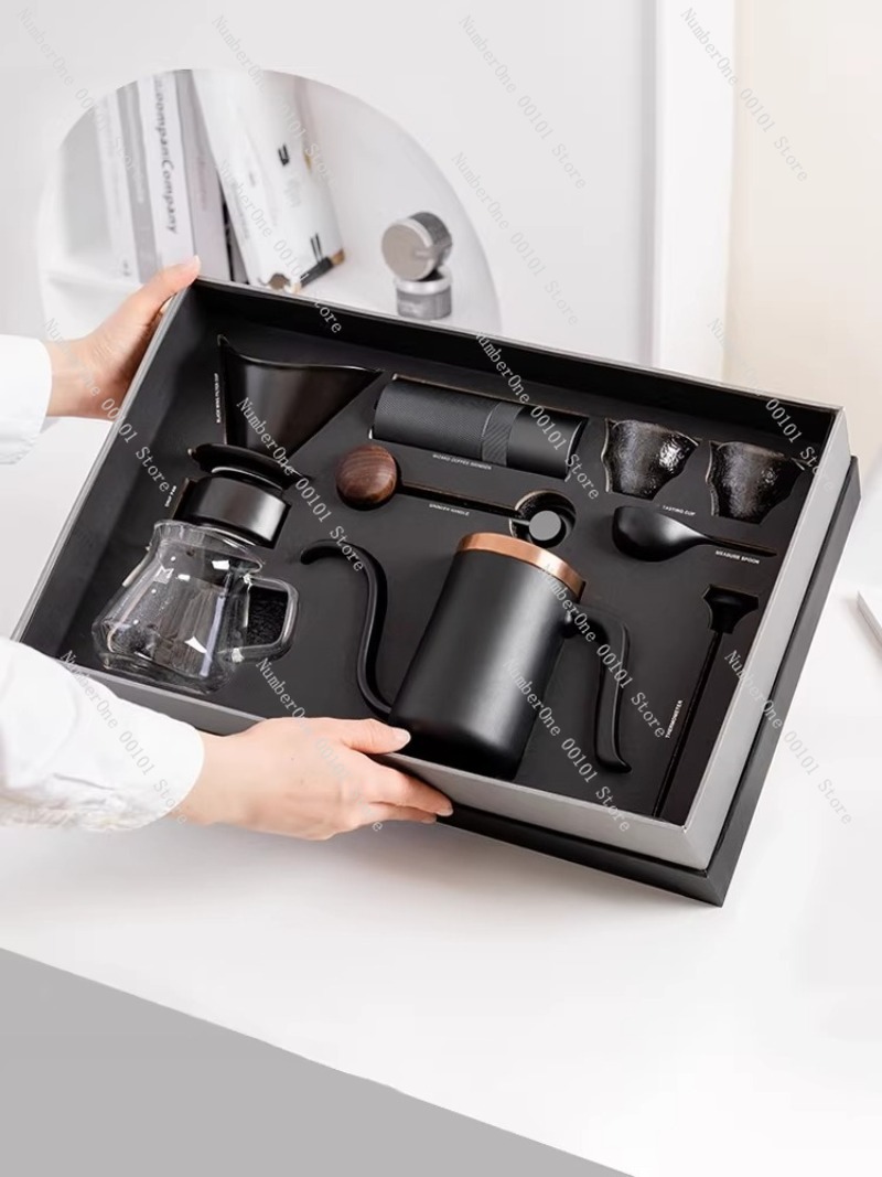 طقم صنع القهوة اليدوي في صندوق - مراجعة Coffee Equipment Home وسعره