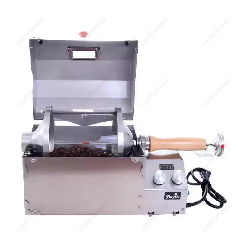 محمص حبوب القهوة الكهربائي الم - مراجعة Coffee Equipment Home وسعره