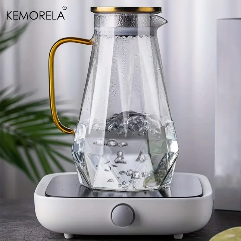 1 قطعة الماس الملمس إبريق شاي  - مراجعة Coffee Equipment Home وسعره