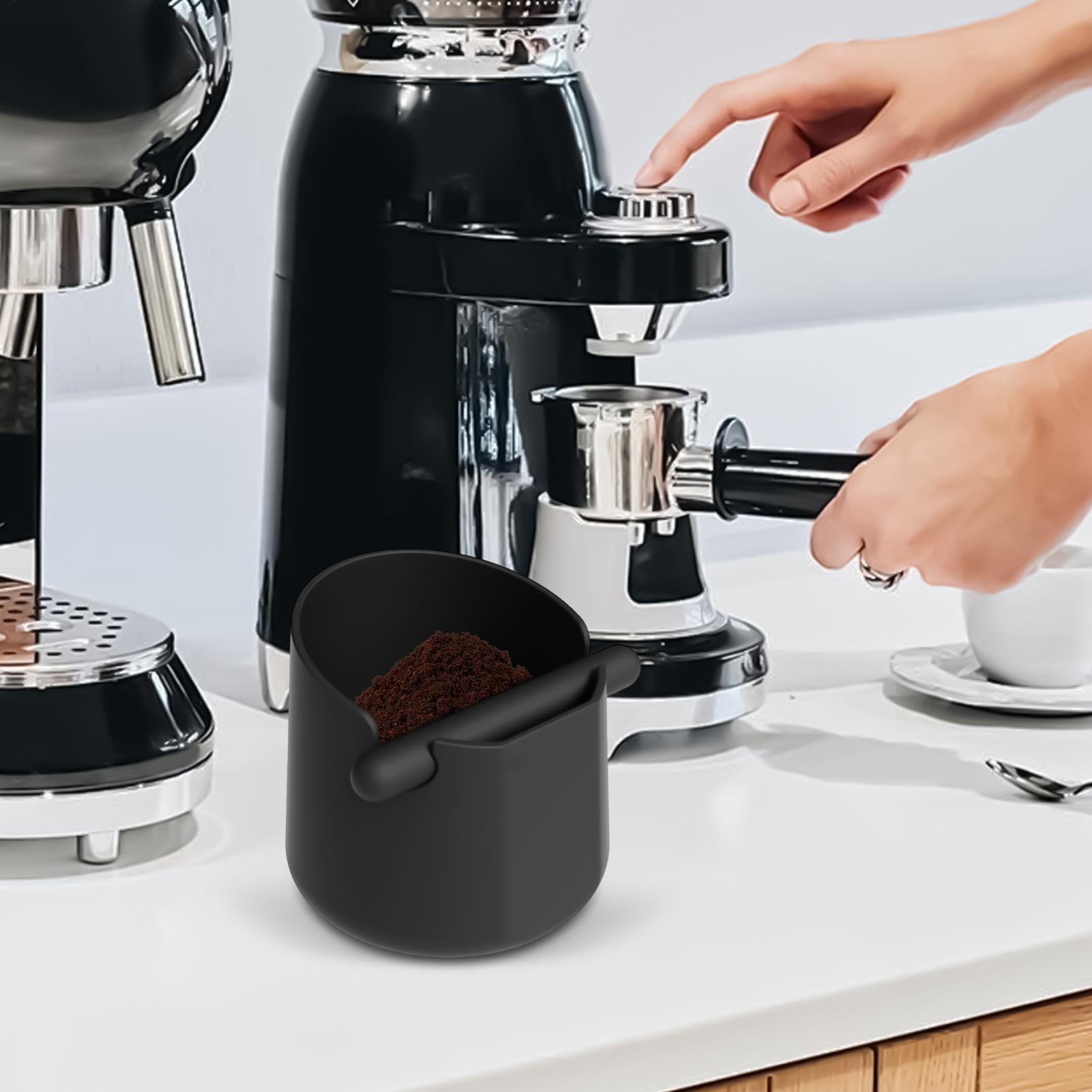 صندوق طرق القهوة من السيليكون  - مراجعة Coffee Knock Box وسعره