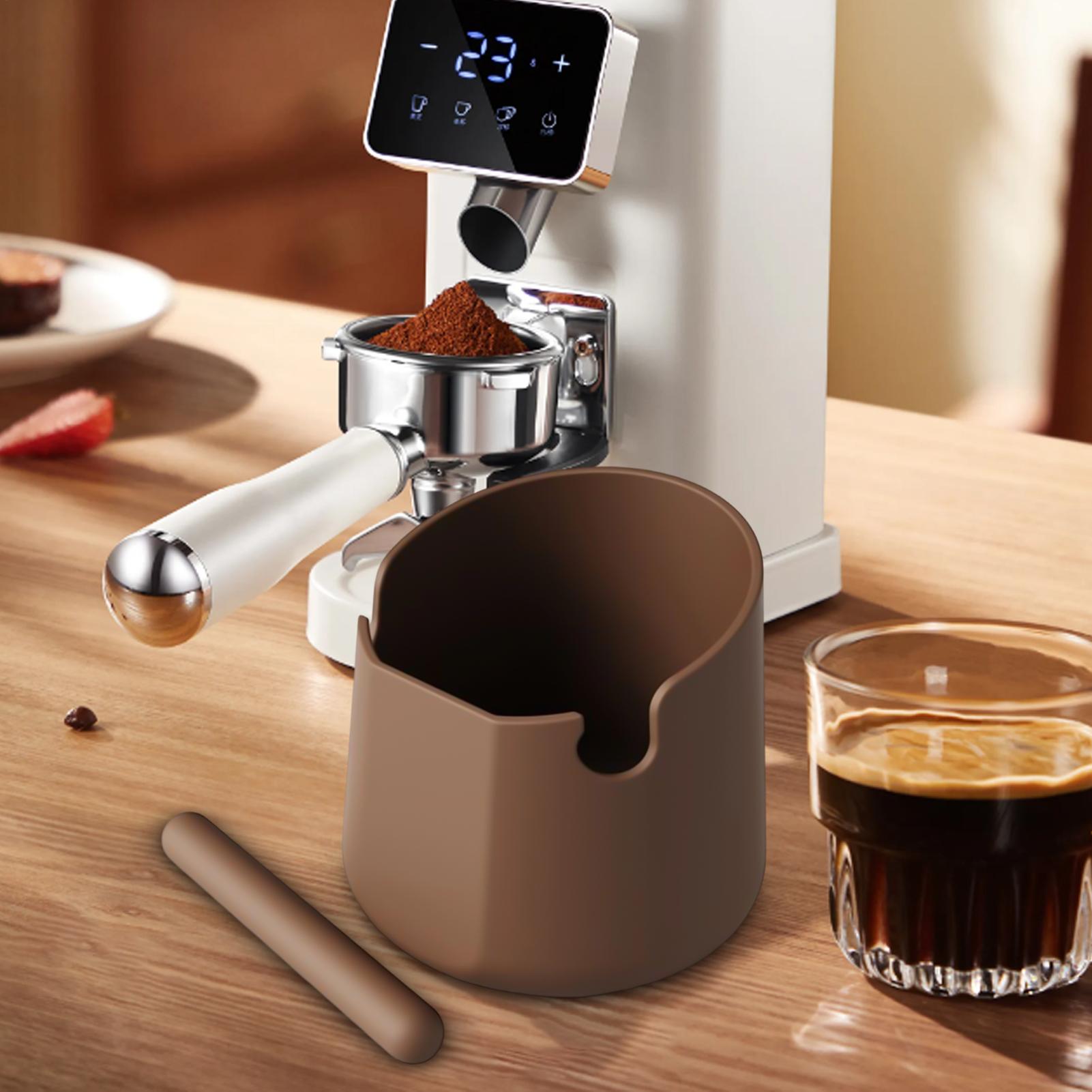 صندوق طرق القهوة من السيليكون  - مراجعة Coffee Knock Box وسعره