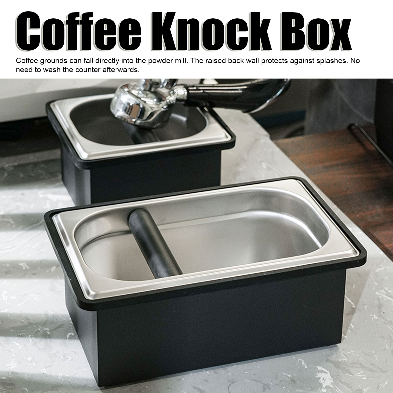 صندوق تفريغ القهوة للباريستا،  - مراجعة Coffee Knock Box وسعره