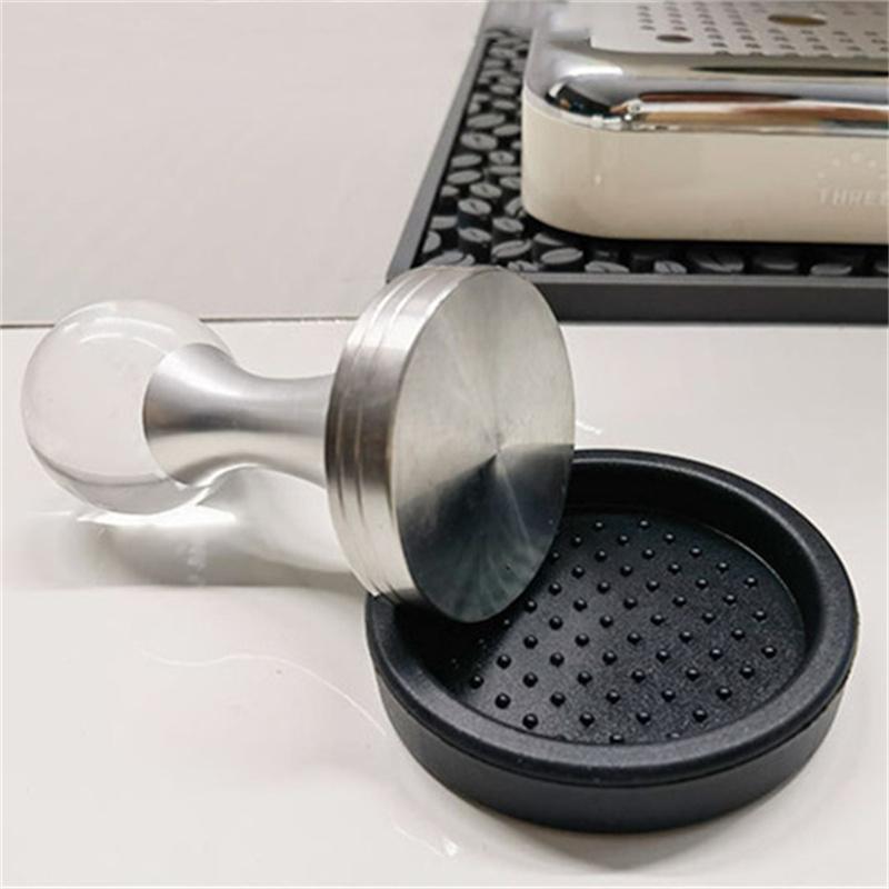 حامل سيليكون لضغط القهوة، قاعد - مراجعة Espresso Tamper Set وسعره